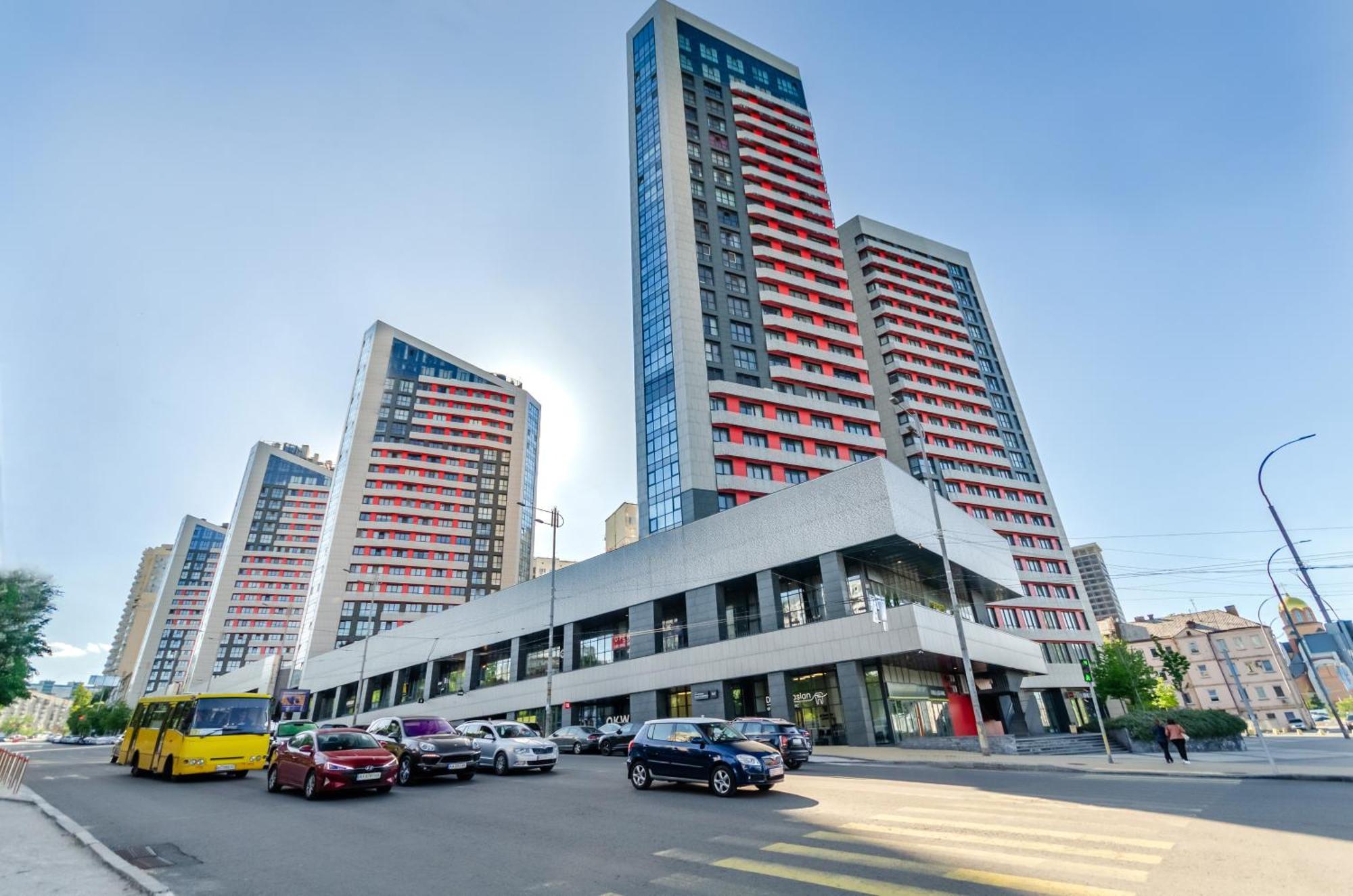 Petrovdom 234-241-86-96 In City View Apartments At Rc Kvartet,Near Central Railway Station Киев Экстерьер фото