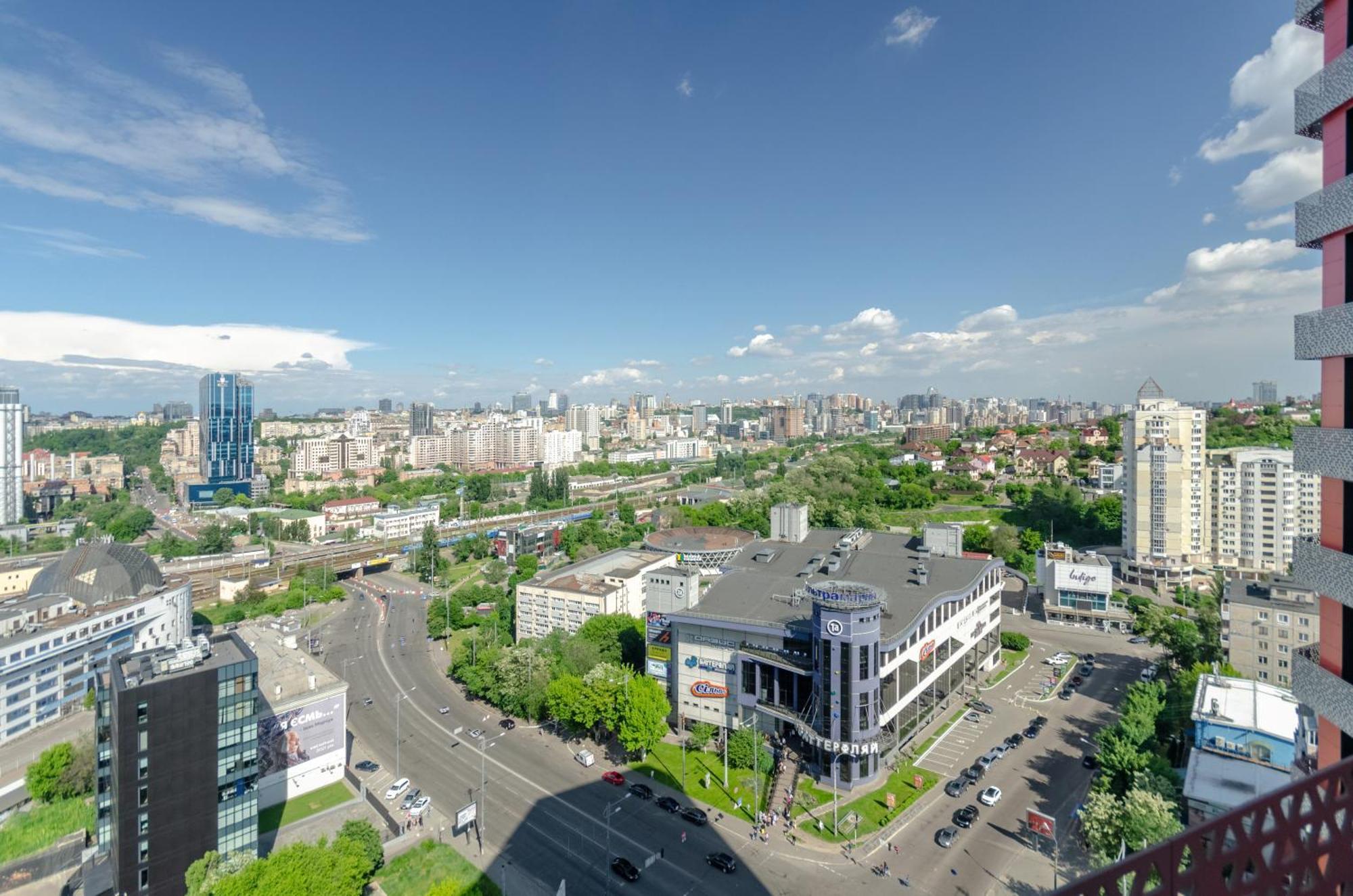 Petrovdom 234-241-86-96 In City View Apartments At Rc Kvartet,Near Central Railway Station Киев Экстерьер фото
